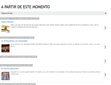 Tablet Screenshot of apartirdeestemomento.blogspot.com