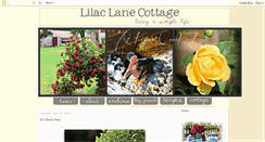 Desktop Screenshot of lillyanna-lilaclanecottage.blogspot.com