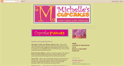 Desktop Screenshot of michellescupcakesflavors.blogspot.com