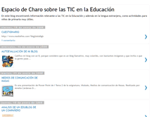 Tablet Screenshot of charo-rubia.blogspot.com