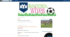 Desktop Screenshot of byusoccerwives.blogspot.com