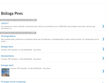 Tablet Screenshot of biologapires.blogspot.com