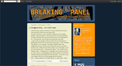 Desktop Screenshot of breakingthepanel.blogspot.com