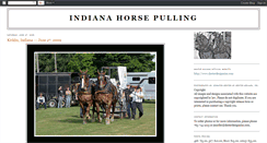 Desktop Screenshot of indianahorsepulling.blogspot.com