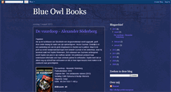 Desktop Screenshot of blueowlbooks.blogspot.com