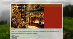 Desktop Screenshot of joychristmas.blogspot.com