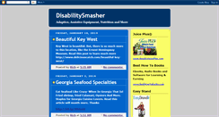 Desktop Screenshot of disabilitysmasher.blogspot.com