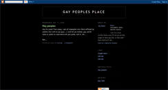 Desktop Screenshot of gaypalace.blogspot.com