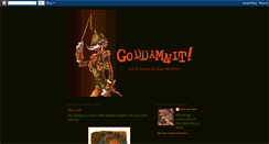 Desktop Screenshot of goddamnitkate.blogspot.com