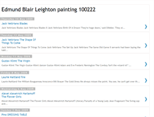 Tablet Screenshot of edmund-blair-leighton.blogspot.com