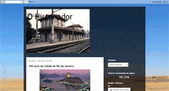 Desktop Screenshot of oquepassouvirouhistoria.blogspot.com