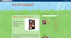 Desktop Screenshot of getfitireland.blogspot.com