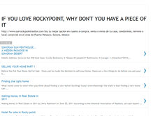 Tablet Screenshot of i-love-rockypoint.blogspot.com