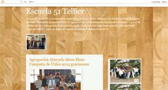 Desktop Screenshot of escuela51tellier.blogspot.com