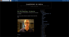 Desktop Screenshot of cameronsinindia.blogspot.com