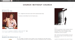 Desktop Screenshot of churchwithoutchurch.blogspot.com