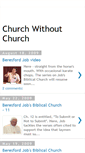 Mobile Screenshot of churchwithoutchurch.blogspot.com