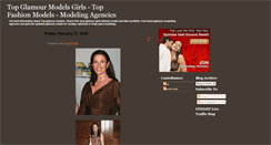 Desktop Screenshot of glamourmodelingguide.blogspot.com