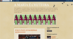 Desktop Screenshot of amariaechuteira.blogspot.com