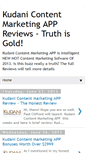 Mobile Screenshot of contentmarketingappreviews.blogspot.com