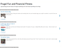 Tablet Screenshot of frugalfunandfinancialfitness.blogspot.com