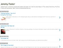 Tablet Screenshot of jeremyfoster.blogspot.com