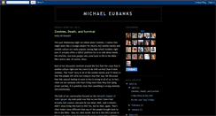 Desktop Screenshot of michaeleubanks.blogspot.com