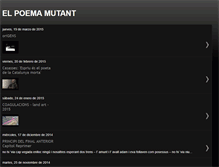 Tablet Screenshot of elpoemamutant.blogspot.com