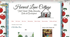 Desktop Screenshot of harvestlanecottage.blogspot.com