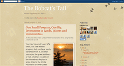 Desktop Screenshot of bobcatstail.blogspot.com