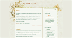 Desktop Screenshot of pebbledash123.blogspot.com