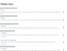 Tablet Screenshot of pebbledash123.blogspot.com