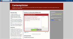 Desktop Screenshot of contemplasian.blogspot.com