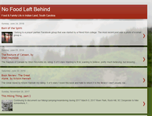 Tablet Screenshot of nofoodleftbehind.blogspot.com