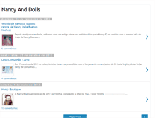 Tablet Screenshot of nancyanddolls-fan-tini.blogspot.com