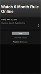 Mobile Screenshot of 6-month-rule-full-movie.blogspot.com
