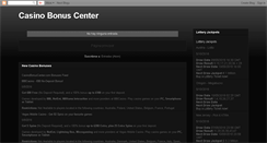 Desktop Screenshot of casinobonuscenter.blogspot.com