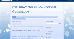 Desktop Screenshot of charteroakgenealogy.blogspot.com