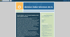 Desktop Screenshot of dmtv.blogspot.com