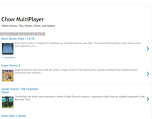 Tablet Screenshot of chowmedia-multiplayer.blogspot.com
