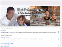 Tablet Screenshot of dpeternguyen.blogspot.com