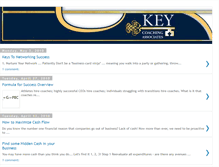 Tablet Screenshot of keybusinesscoach.blogspot.com