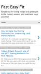 Mobile Screenshot of fasteasyfit.blogspot.com