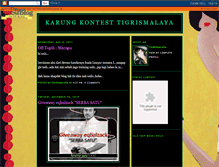 Tablet Screenshot of karungkontesttigrismalaya.blogspot.com