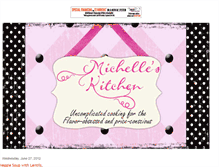 Tablet Screenshot of michelles-kitchen.blogspot.com