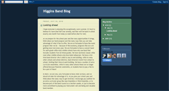 Desktop Screenshot of higginsband.blogspot.com