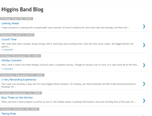 Tablet Screenshot of higginsband.blogspot.com
