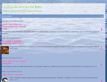 Tablet Screenshot of laclasedemusicadeinma.blogspot.com