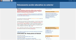 Desktop Screenshot of educasueviaexterior.blogspot.com