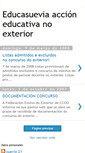 Mobile Screenshot of educasueviaexterior.blogspot.com